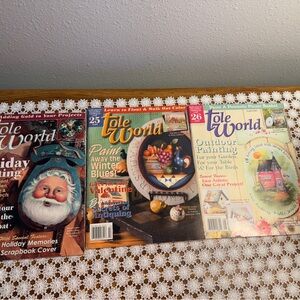 Tole World Magazine set of 3 Collection